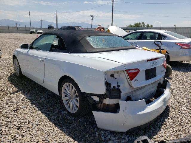 Photo 3 from auction – 2012 AUDI A5 PREMIUM with VIN WAUAFAFH9CN008401
