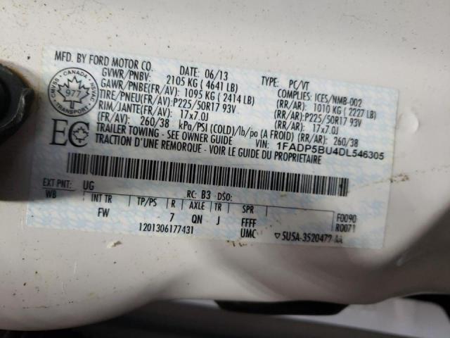 Photo 10 from auction – 2013 FORD C-MAX SEL with VIN 1FADP5BU4DL546305