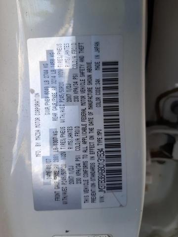 Photo 10 from auction – 2008 MAZDA CX-9 with VIN JM3TB38A980131534