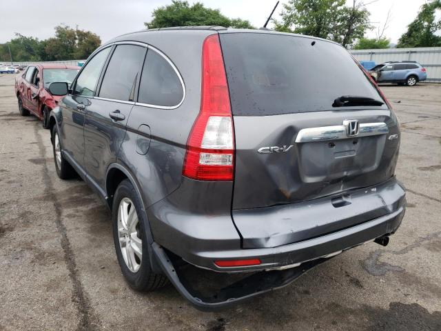 Photo 3 from auction – 2011 HONDA CR-V EXL with VIN JHLRE4H77BC020090
