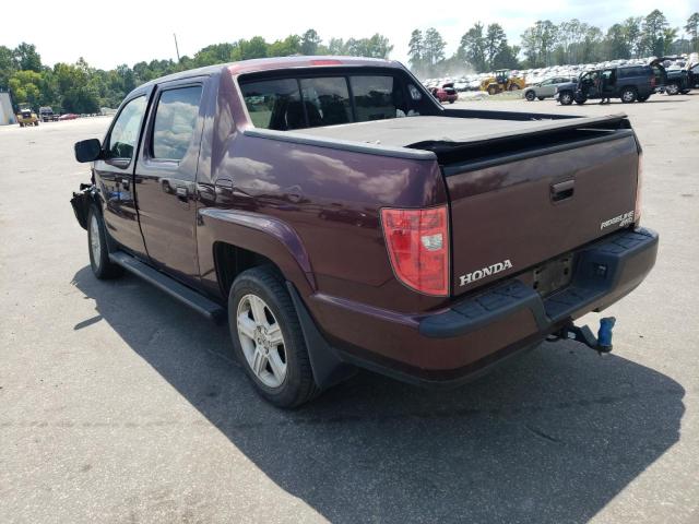 Photo 3 from auction – 2010 HONDA RIDGELINE with VIN 5FPYK1F59AB004211
