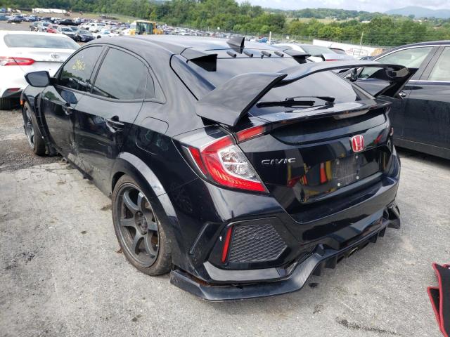 Photo 3 from auction – 2019 HONDA CIVIC TYPE with VIN SHHFK8G71KU202192