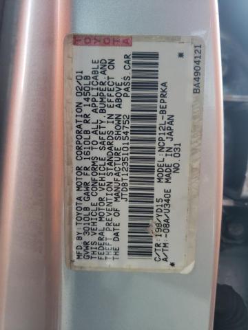 Photo 10 from auction – 2001 TOYOTA ECHO with VIN JTDBT123510154752