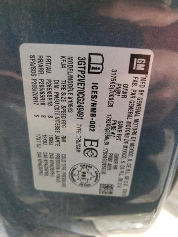 Photo 10 from auction – 2012 GMC SIERRA K15 with VIN 3GTP2VE70CG249491
