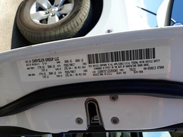 Photo 10 from auction – 2014 RAM 1500 SLT with VIN 1C6RR7GT1ES359303