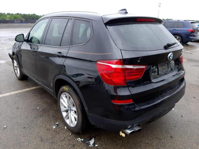 Photo 3 from auction – 2017 BMW X3 XDRIVE2 with VIN 5UXWX9C36H0W77015