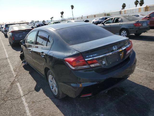 Photo 3 from auction – 2014 HONDA CIVIC LX with VIN 19XFB2F54EE256756