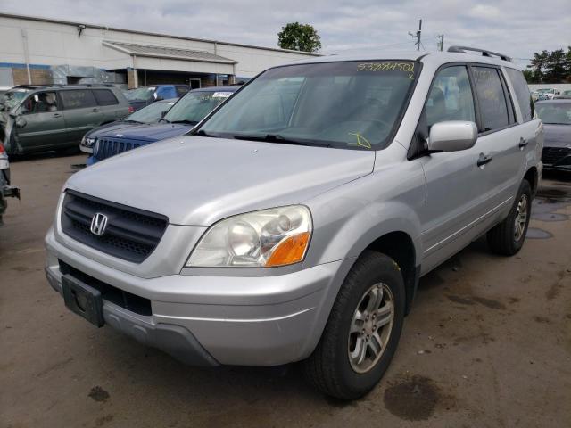 Photo 2 from auction – 2004 HONDA PILOT EXL with VIN 2HKYF18504H579572