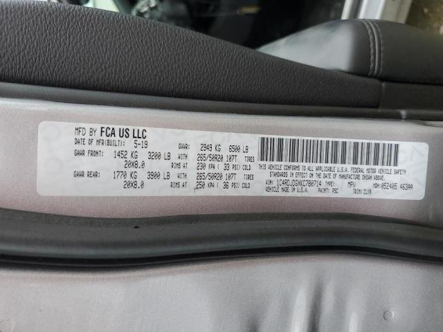 Photo 10 from auction – 2019 DODGE DURANGO GT with VIN 1C4RDJDGXKC780714