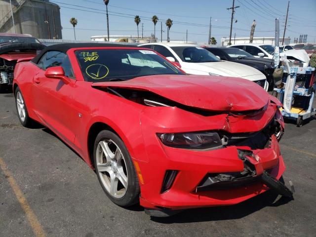 CHEVROLET CAMARO LT 2018 with VIN 1G1FB3DX5J0127690 - Photo from auction
