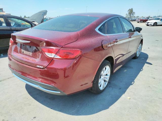 Photo 4 from auction – 2016 CHRYSLER 200 LIMITE with VIN 1C3CCCAB4GN104790