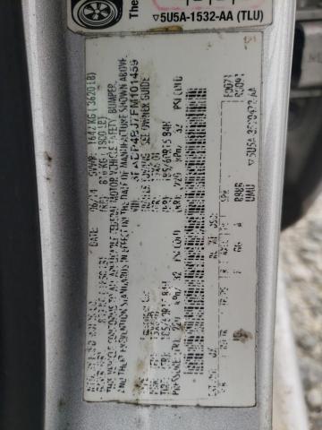 Photo 10 from auction – 2015 FORD FIESTA SE with VIN 3FADP4BJ7FM101459