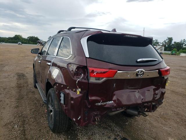 Photo 3 from auction – 2019 TOYOTA HIGHLANDER with VIN 5TDZZRFH9KS352315