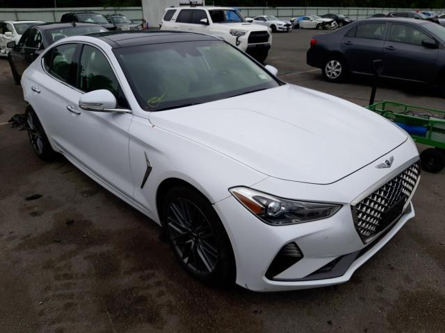GENESIS G70 ELITE 2019 with VIN KMTG34LA4KU025160 - Photo from auction