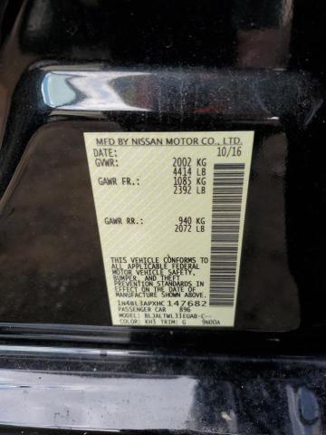 Photo 10 from auction – 2017 NISSAN ALTIMA 3.5 with VIN 1N4BL3APXHC147682