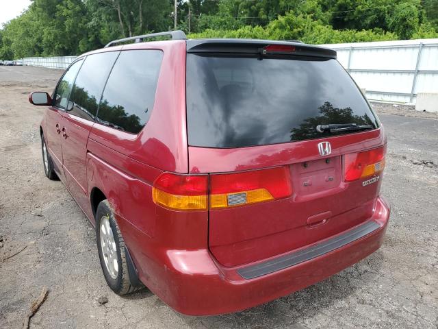 Photo 3 from auction – 2004 HONDA ODYSSEY EX with VIN 5FNRL186X4B050019