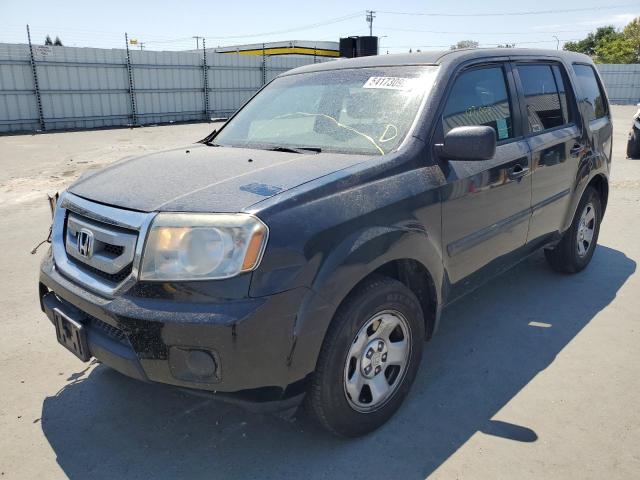 Photo 2 from auction – 2011 HONDA PILOT LX with VIN 5FNYF3H26BB055291