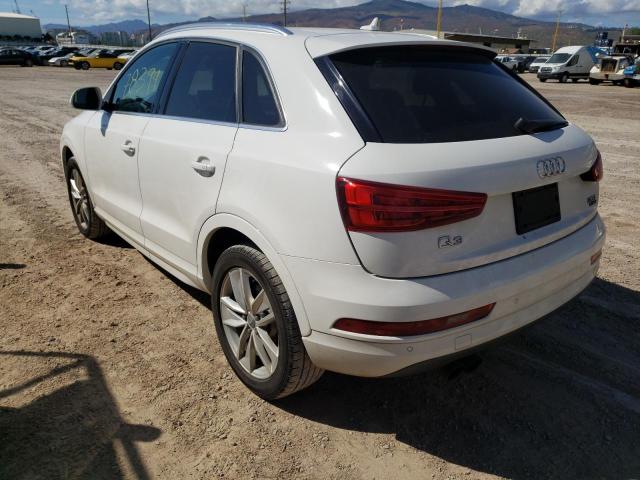 Photo 3 from auction – 2016 AUDI Q3 PREMIUM with VIN WA1EFCFS7GR014332
