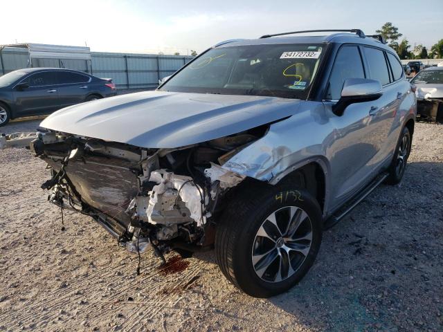 Photo 2 from auction – 2021 TOYOTA HIGHLANDER with VIN 5TDGZRAH2MS527358