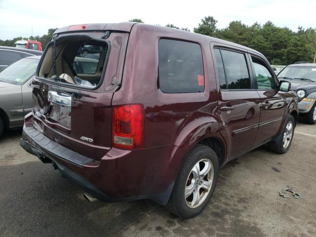 Photo 4 from auction – 2013 HONDA PILOT EXL with VIN 5FNYF4H58DB085895