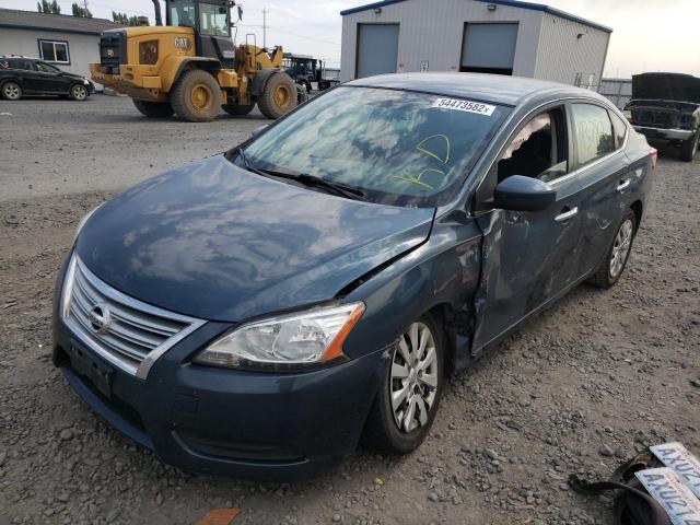 Photo 2 from auction – 2015 NISSAN SENTRA S with VIN 3N1AB7AP1FY302837