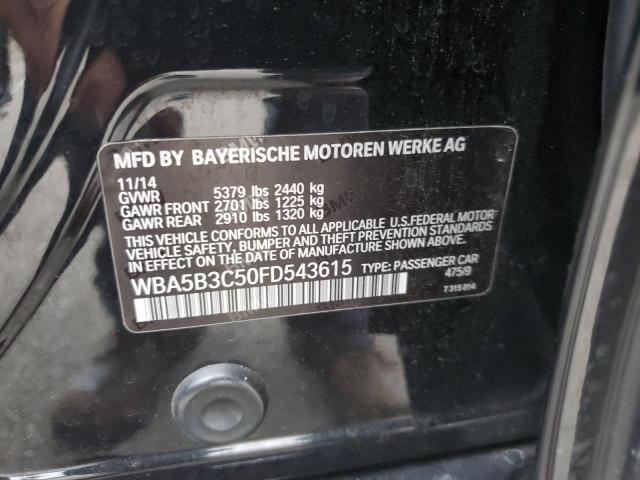 Photo 10 from auction – 2015 BMW 535 XI with VIN WBA5B3C50FD543615
