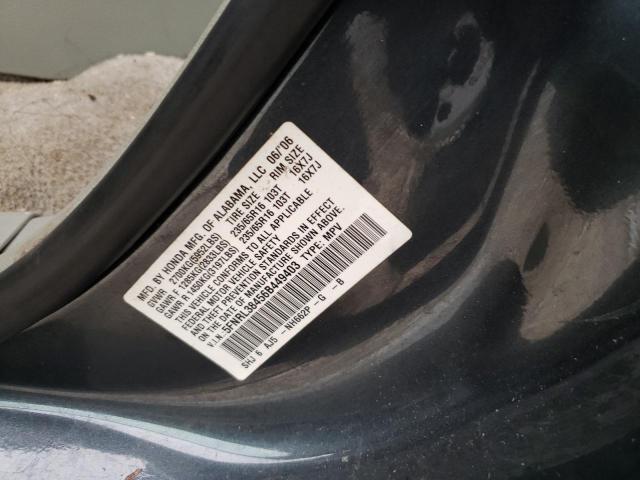 Photo 10 from auction – 2006 HONDA ODYSSEY EX with VIN 5FNRL38456B449403