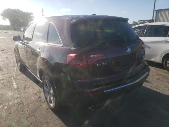 Photo 3 from auction – 2010 ACURA MDX with VIN 2HNYD2H28AH506773