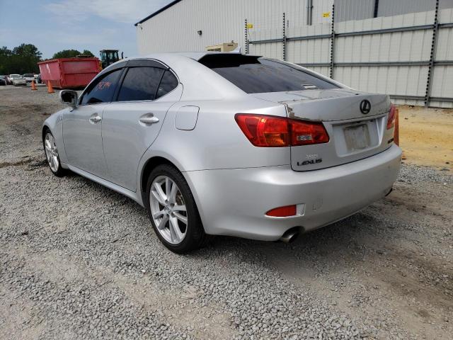 Photo 3 from auction – 2007 LEXUS IS 250 with VIN JTHBK262X75038841