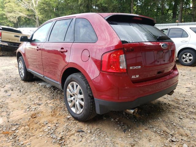 Photo 3 from auction – 2014 FORD EDGE SEL with VIN 2FMDK3JC1EBB74599