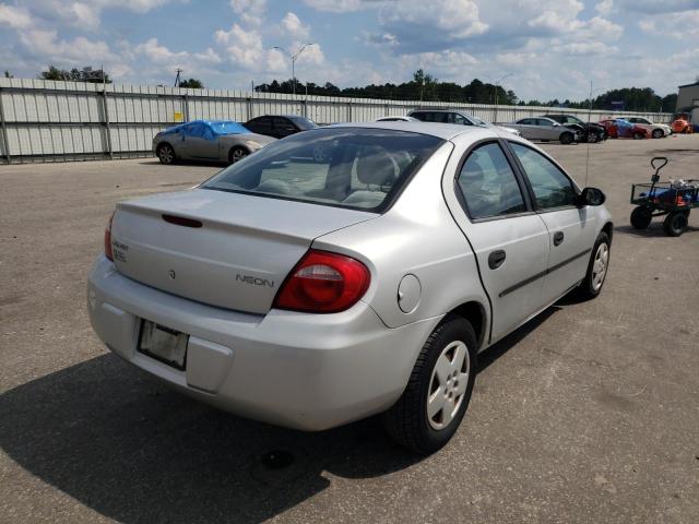 Photo 4 from auction – 2004 DODGE NEON BASE with VIN 1B3ES26C84D557168