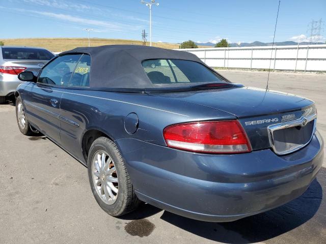 Photo 3 from auction – 2002 CHRYSLER SEBRING LI with VIN 1C3EL65R12N113456