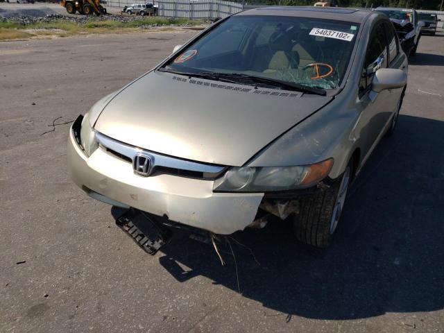 Photo 9 from auction – 2008 HONDA CIVIC EX with VIN 1HGFA16868L020744