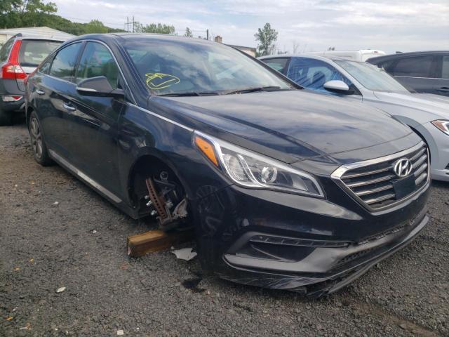 HYUNDAI SONATA SPO 2016 with VIN 5NPE34AF8GH290086 - Photo from auction