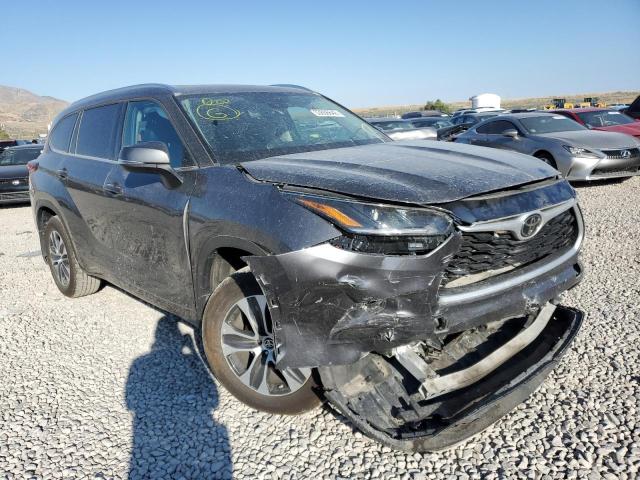 TOYOTA HIGHLANDER 2021 with VIN 5TDHZRBH1MS529279 - Photo from auction