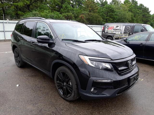 HONDA PILOT SE 2021 with VIN 5FNYF6H21MB041674 - Photo from auction