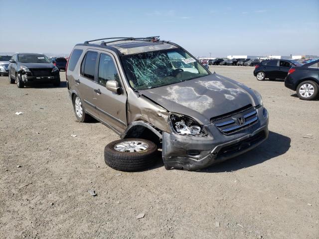 Photo 1 from auction – 2006 HONDA CR-V EX with VIN JHLRD78896C005044