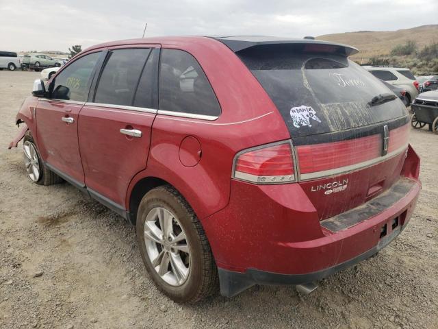Photo 3 from auction – 2010 LINCOLN MKX with VIN 2LMDJ8JC2ABJ25930