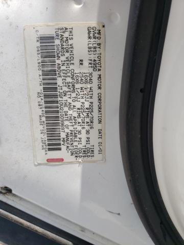 Photo 10 from auction – 2001 LEXUS RX 300 with VIN JTJGF10U210099697