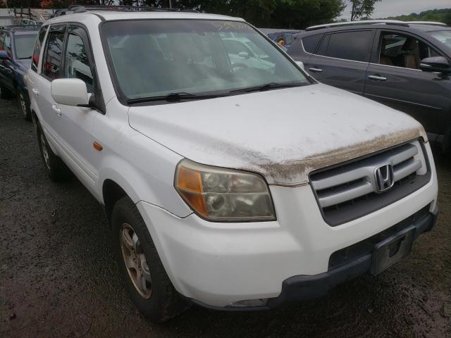 HONDA PILOT EX 2006 with VIN 2HKYF18636H530586 - Photo from auction