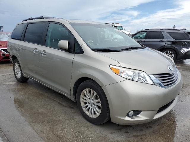 TOYOTA SIENNA XLE 2017 with VIN 5TDYZ3DC7HS781025 - Photo from auction