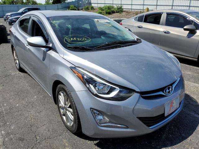 HYUNDAI ELANTRA SE 2016 with VIN 5NPDH4AE4GH771344 - Photo from auction