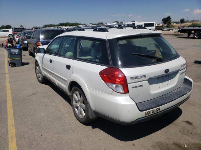 Photo 3 from auction – 2008 SUBARU OUTBACK 2. with VIN 4S4BP61C387308505