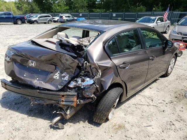 Photo 4 from auction – 2012 HONDA CIVIC LX with VIN 2HGFB2F52CH612043