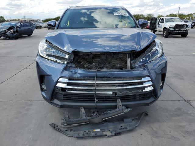 Photo 9 from auction – 2019 TOYOTA HIGHLANDER with VIN 5TDDZRFH6KS723943