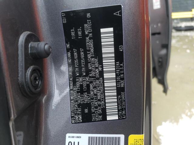 Photo 10 from auction – 2017 TOYOTA SIENNA LE with VIN 5TDKZ3DC7HS833484