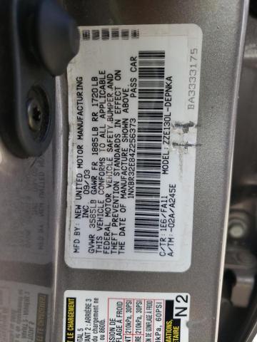 Photo 10 from auction – 2004 TOYOTA COROLLA CE with VIN 1NXBR32E84Z256373