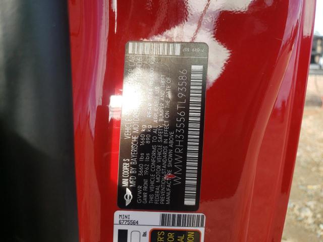 Photo 10 from auction – 2006 MINI COOPER S with VIN WMWRH33556TL93586