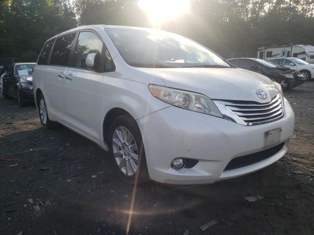 TOYOTA SIENNA XLE 2011 with VIN 5TDDK3DC0BS008424 - Photo from auction
