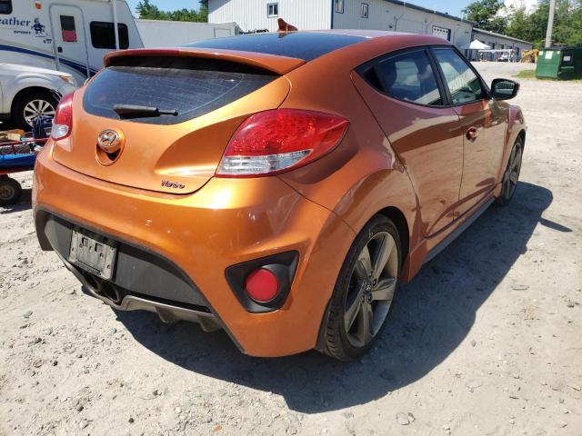 Photo 4 from auction – 2014 HYUNDAI VELOSTER T with VIN KMHTC6AE2EU183463